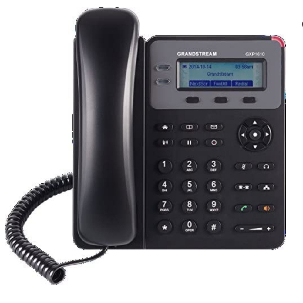 Grandstream Small Business IP phone with Single SIP account (GXP1610)